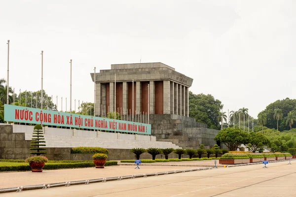 Hanoi Vietnam Sep 2014 Chi Minh Mausoleum Complex Hanoi Stad — Stockfoto