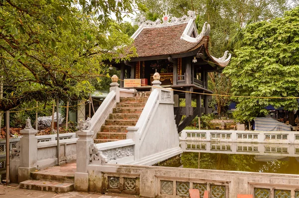 Hanoi Vietnam Sep 2014 Pagoda Complejo Mausoleo Chi Minh Ciudad —  Fotos de Stock