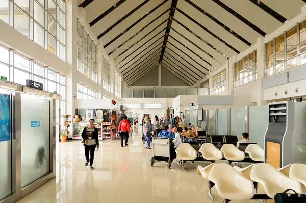 Luang Prabang Laos Set 2014 Luang Prabang International Airport Waiting — Foto Stock