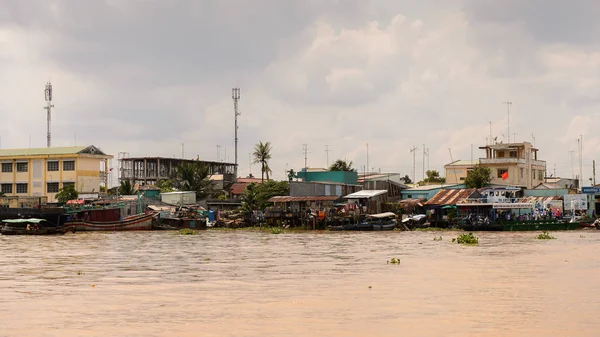 Tien Giang Vietnam Oktober 2014 Küste Des Mekong Südvietnam Der — Stockfoto