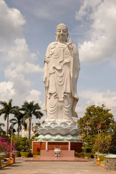 Tho Vietnam Oct 2014 Enorme Estátua Buda Vinh Tranh Pagode — Fotografia de Stock