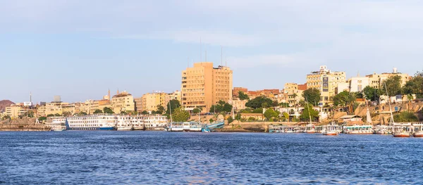 Aswan Egypte Dec 2014 Architecture Ville Assouan Egypte Assouan Est — Photo