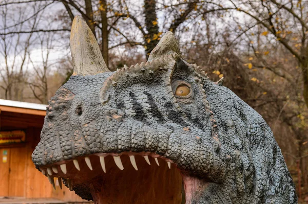 Bratislava Slovakia Oct 2015 Fotosaurus Dinopark Bratislava Slovakia One Attections — Fotografia de Stock