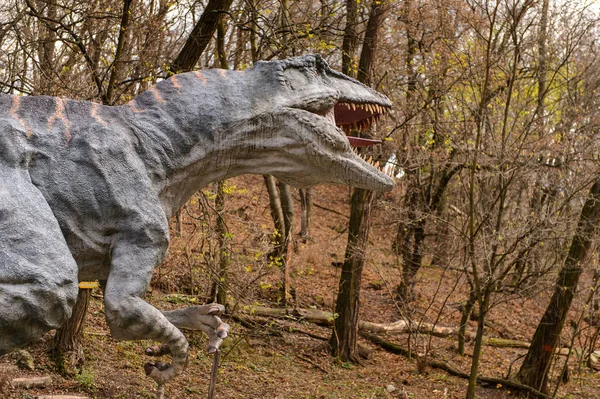 Pozsony Szlovákia Október 2015 Gigantosaurus Pozsonyban Szlovákiában Egy Népszerű Attections — Stock Fotó