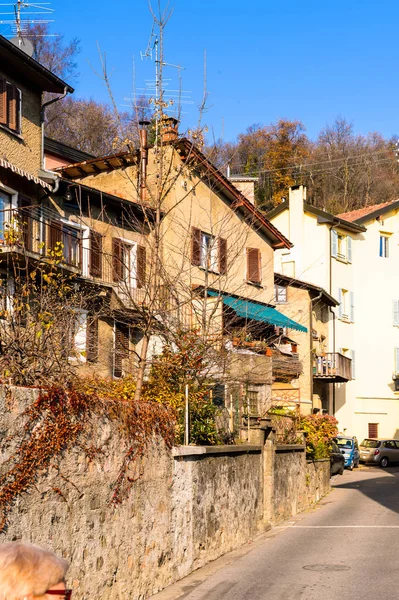 Карона Швейцария Dec 2015 Дом Кароне Бывшей Коммуне Районе Лугано — стоковое фото
