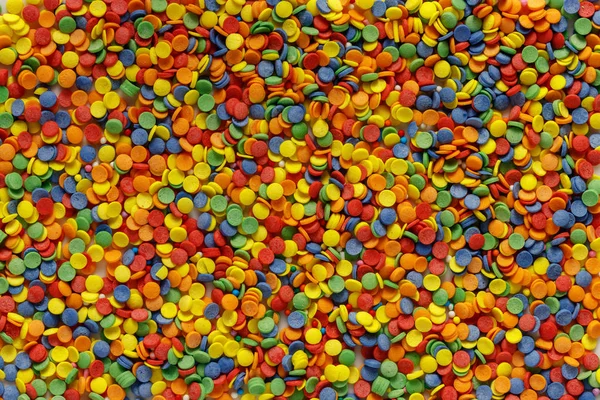 Polvilhe Confeitaria Confete Multicolorido — Fotografia de Stock