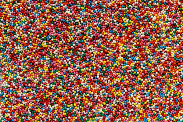 Polvilhe Confeitaria Bolas Coloridas — Fotografia de Stock