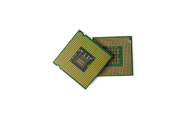 Beyaz Arka Plan Üzerinde Izole Cpu — Stok fotoğraf