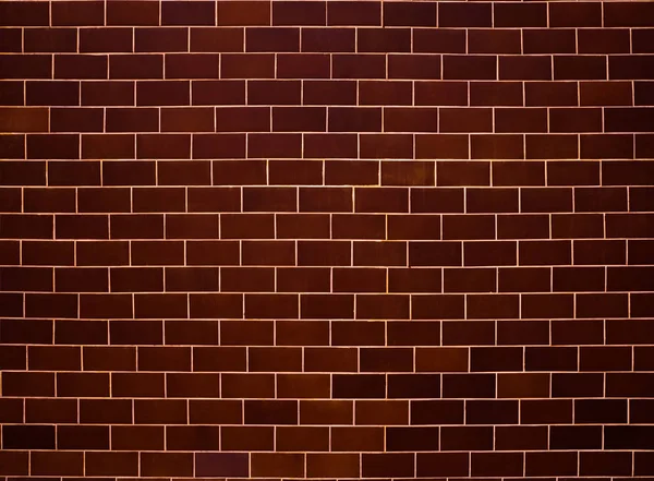 Brick Wall Pattern Brown Gray Surface Background Blocks Cement Construction — Stock Photo, Image