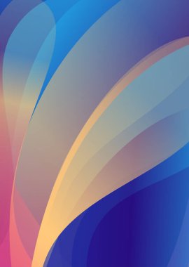 Modern arka plan /cover. Serin degrade şekilleri kompozisyon. Kontrast parlak renkler. Tasarım düzen afiş, tanıtım, el ilanı, afiş, için mobil uygulama dikey / dikey düzen