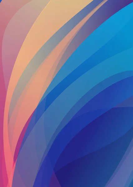 Cover입니다 그라데이션 구성입니다 색상을 전단지 포스터 디자인 레이아웃 모바일 App — 스톡 벡터
