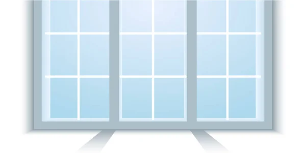Window Frame Illustration Vector Illustration Of A New Installed Wide Pvc Window Frame Light Backgroung Seen Through The Wide Glass In The Window Stock Images Page Everypixel