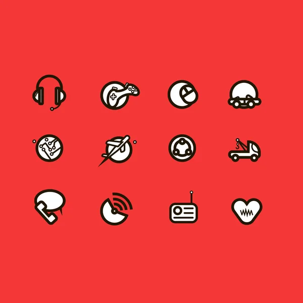 Neue Symbole Gesetzt Business Icons Simple Reihe Von Globus Bezogenen — Stockfoto