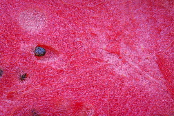 Melancia frutas close-up, macro tiro . — Fotografia de Stock