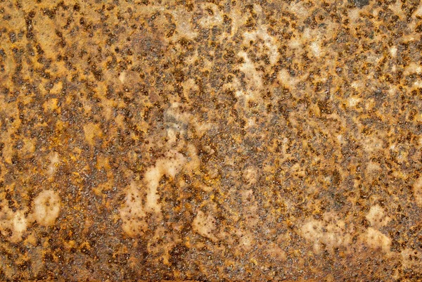 Corrosion Forte Surface Plaque Métallique — Photo