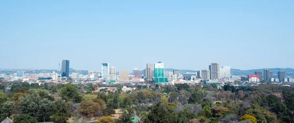 Panoráma Města Pretoria Jižní Afrika Panoramatický Snímek — Stock fotografie