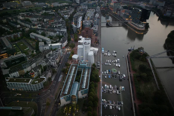 Dsseldorf Night — Stock Photo, Image