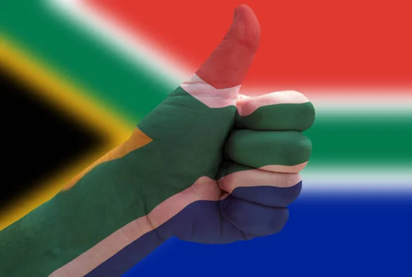 Thumbs up for South Africa.