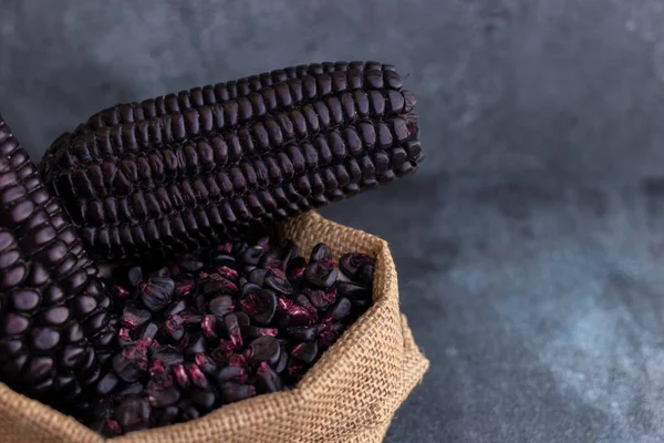 Peruvian Purple Corn, Which Is Mainly Used To Prepare Juice Or A Jelly-Like Dessert