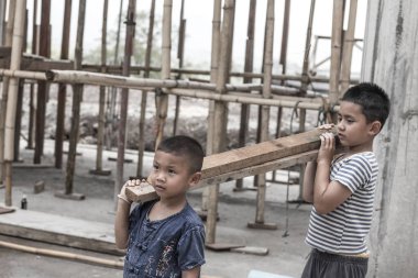 Çocuk inşaat., şiddet çocuk ve ticaret kavramı, Anti-çocuk işçiliği, 10 Aralık hakları günü çalışmak zorunda.