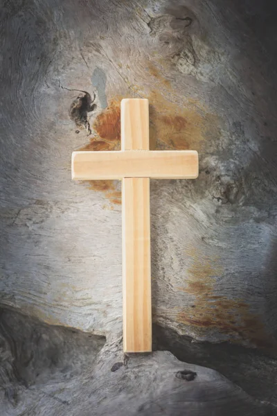 Background Image Cross Easter Sunday Concept Stock Photo