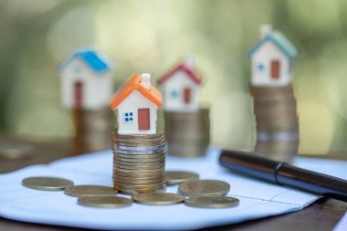  tasarruf para sikke pervane için ev, bir kavram satın almak için planlama