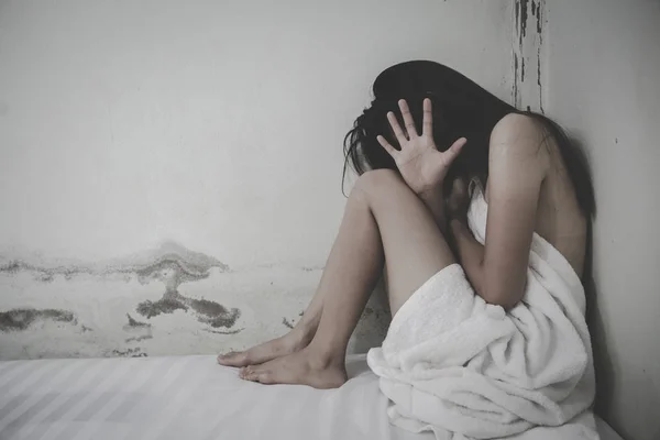 성희롱 및 여성, 강간 및 sexu에 대 한 폭력을 중지 — 스톡 사진