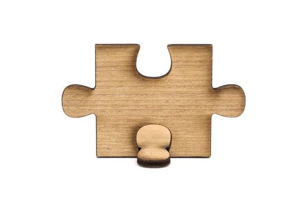 Placing missing a piece of puzzle. business concept,  pieces of