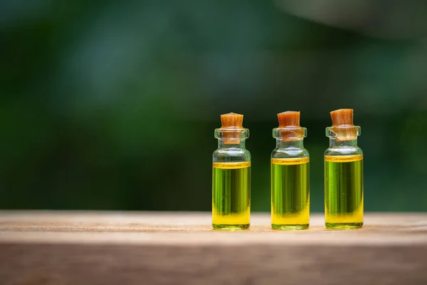 Cbd Olie Hennep Producten Medicinale Cannabis Met Extract Olie Een — Stockfoto