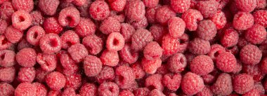 Taze ahududu arka plan, havai görünümü. Düz yatıyordu, en iyi görünümü.