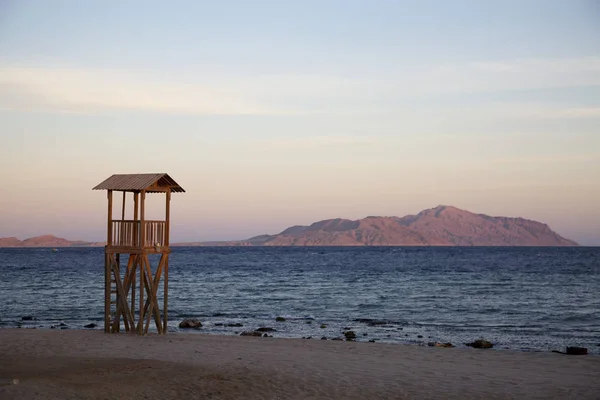 Lifeguard Station Beach Sharm Sheikh Sinai Egypt — Stock Photo, Image