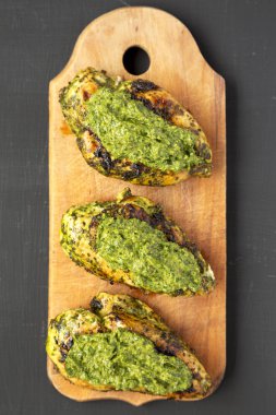 Havai görünümü, Rustik wo ızgara chimichurri tavuk göğsü