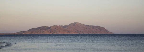 View of Tiran island and Red Sea in Sharm el Sheikh, Sinai, Egyp — Stock Photo, Image