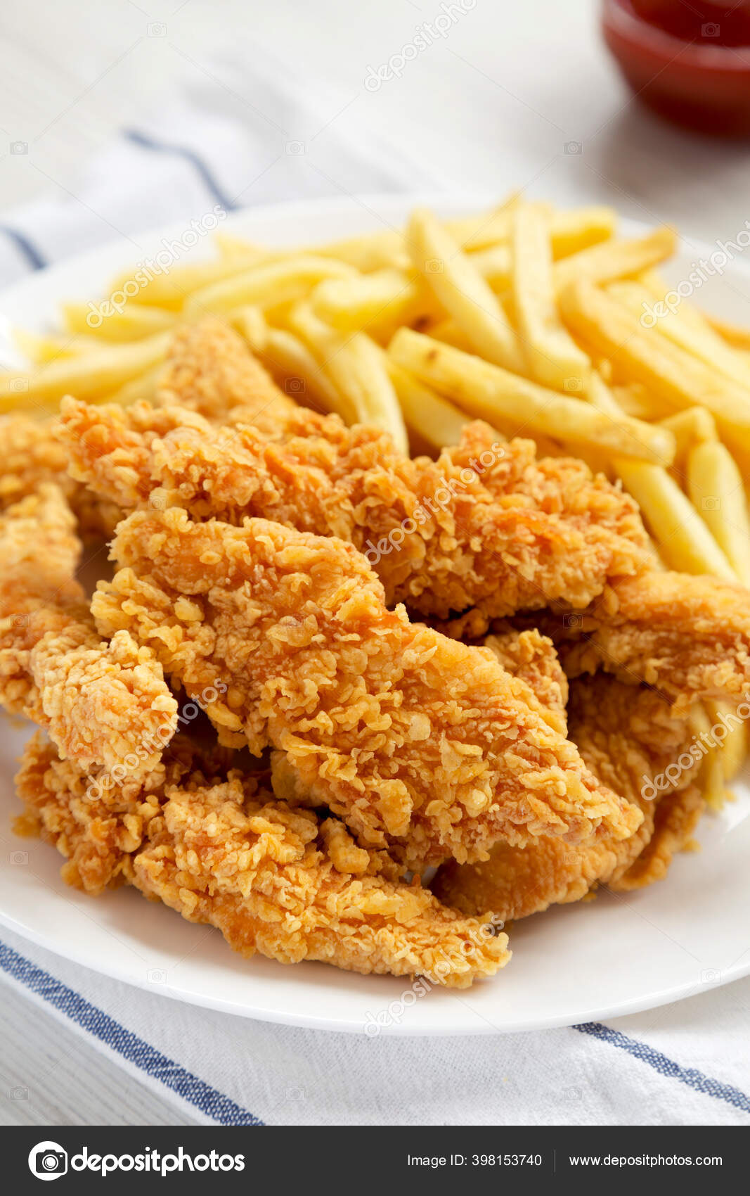 Chicken Strips And Fries
