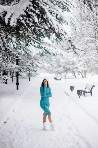 Nieve chica retrato — Foto de Stock