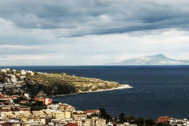 Amalfi coast, İtalya, Campania, Sorrento, peyzaj, görüntülemek sahil, seyahat, şehir, tatil, açık havada, plaj, deniz, mimari