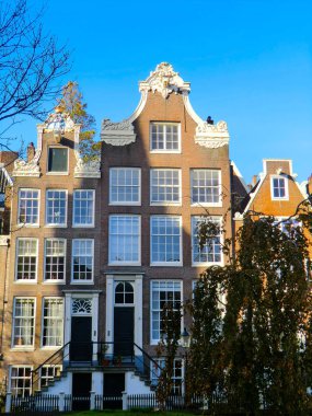 City center, Amsterdam, Hollanda, Hollanda, Avrupa'nın bir Amsterdam konut bileşik giriş