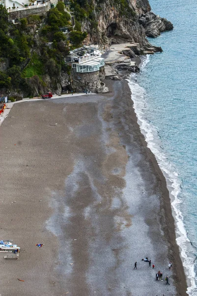 Kust Van Amalfi Italië Campania Positano Landschap Uitzicht Vanaf Kust — Stockfoto