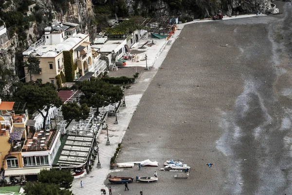 Kust Van Amalfi Italië Campania Positano Landschap Uitzicht Vanaf Kust — Stockfoto