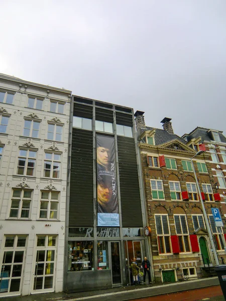 Rembrandt Museum Amsterdam Netherlands Holland Europe — Stock Photo, Image