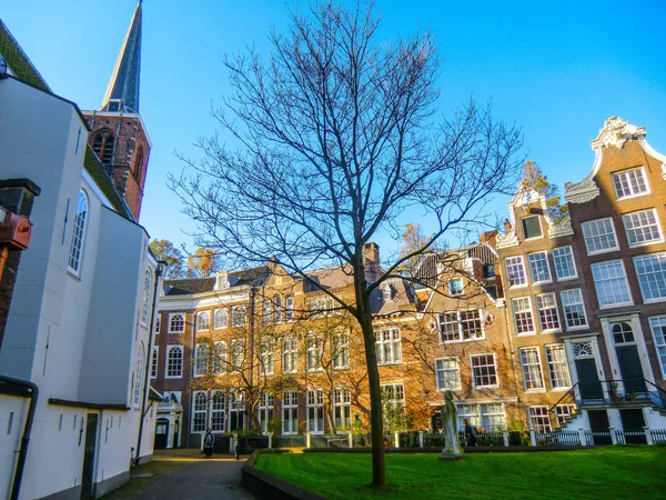 Entrance Amsterdam Residential Compound City Center Amsterdam Netherlands Holland Europe — Stock Photo, Image