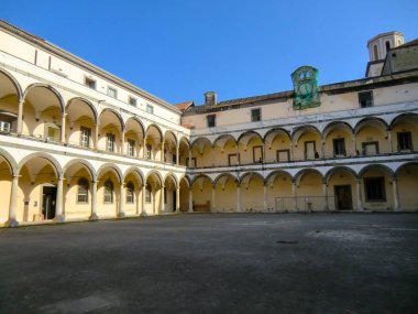 Aversa, conservatorio di San Anna, abbazia di San Lorenzo, Luigi Vanvitelli, Campania, İtalya