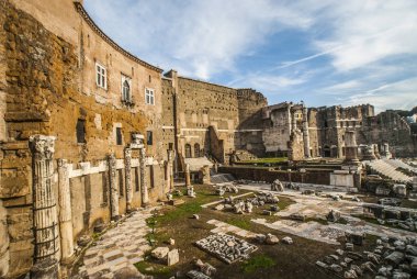 Trajan Pazarı, Trajan Forumu, Roma, İtalya, Avrupa