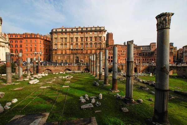 Fórum Trajano Roma Itália Europa — Fotografia de Stock