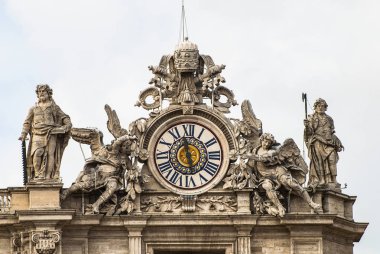 Basilica di San Pietro, Aziz Peter Kilisesi, Vatikan, Roma, İtalya, Avrupa