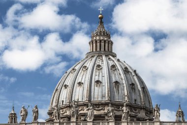 Basilica di San Pietro, Aziz Peter Kilisesi, Vatikan, Roma, İtalya, Avrupa
