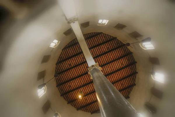 Внутрішній Вигляд Церкви Сан Стефано Ротондо Вид Нижче Рим Лаціо — стокове фото