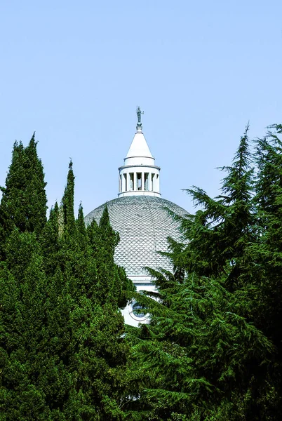 Blick Auf Die Kuppel Der Basilica Dei Santi Pietro Paolo — Stockfoto