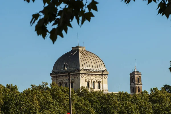 Sinagoga Nuova Nueva Sinagoga Por Osvaldo Armanni Vincenzo Costa 1899 — Foto de Stock