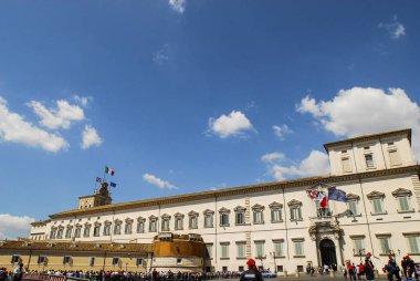 Quirinal Sarayı, Palazzo del Quirinale, Başkan 'ın resmi konutu, Roma, İtalya